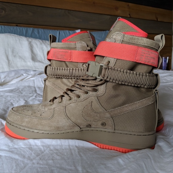 Nike Other - Nike Air Force 1 AF SF Rush Coral 11